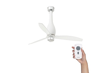 Люстра-вентилятор Eterfan Led White Matt Trans DC 32001-9