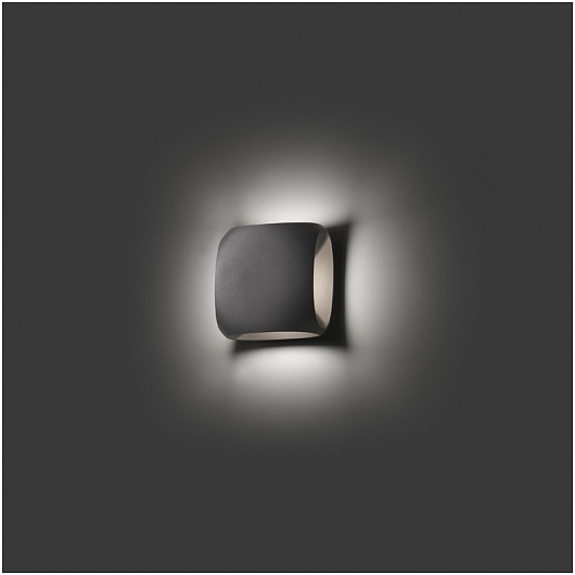 Уличный настенный светильник Bu-Oh dark grey 71212