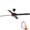 Потолочный вентилятор Polea Brown DC Smart 33724WP