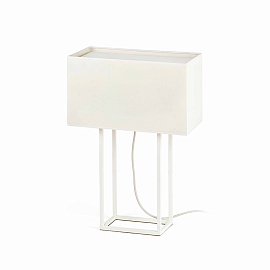 Лампа настольная Vesper white+beige 29984