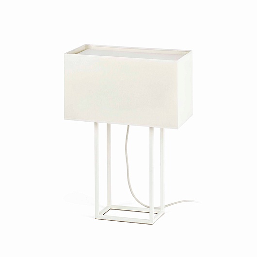 Лампа настольная Vesper white+beige 29984