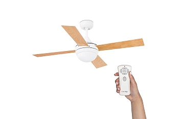 Люстра-вентилятор Mini Icaria White 33698