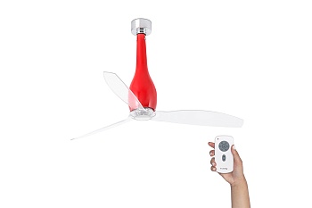Потолочный вентилятор Eterfan Red Shiny Transparent DC 32005