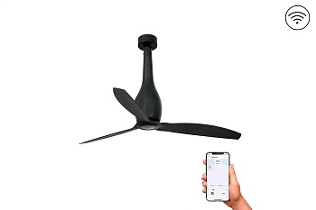 Потолочный вентилятор Eterfan Black Matt DC Smart 32006WP