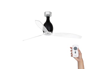 Потолочный вентилятор Mini Eterfan Black Shiny Trans DC 32026
