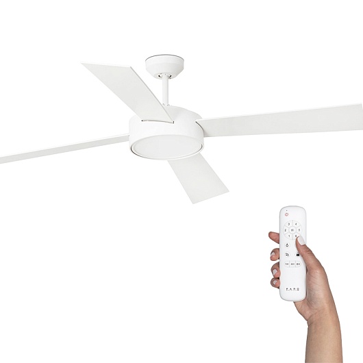 Люстра-вентилятор Hydra Led White DC 33726