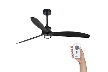 Люстра-вентилятор Just Fan Led Black Matt DC 32100-10