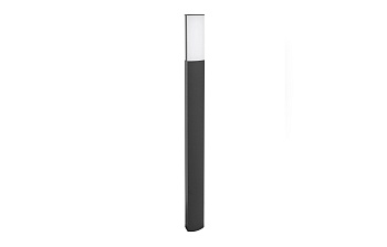 Уличный столб Datna dark grey 74444E