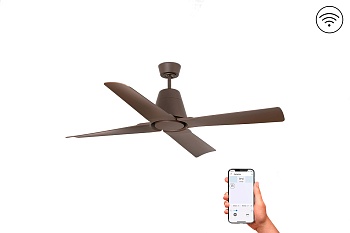 Потолочный вентилятор Typhoon Brown DC Smart 33490WP