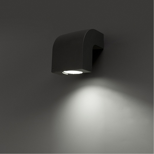 Уличный настенный светильник Klamp dark grey 74407