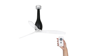Потолочный вентилятор Eterfan Black Matt Transparent DC 32003