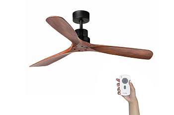 Потолочный вентилятор Lantau Black Wood DC 33516DC