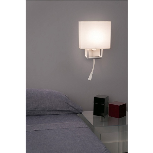 Светильник настенный Vesper white+beige 29982