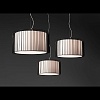 Подвесной светильник Faro Linda black+white 29313