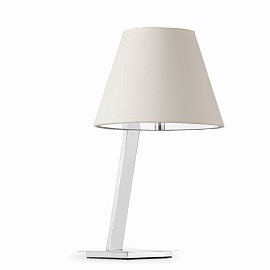 Лампа настольная Moma chrome+white 68500