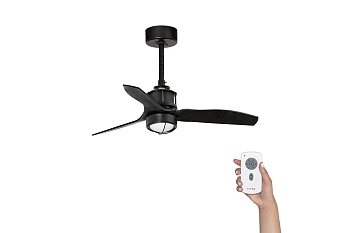 Люстра-вентилятор Mini Just Fan Led Black DC 33424-10